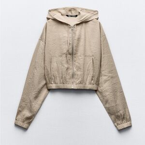 Zara Fluid Crop Jacket
